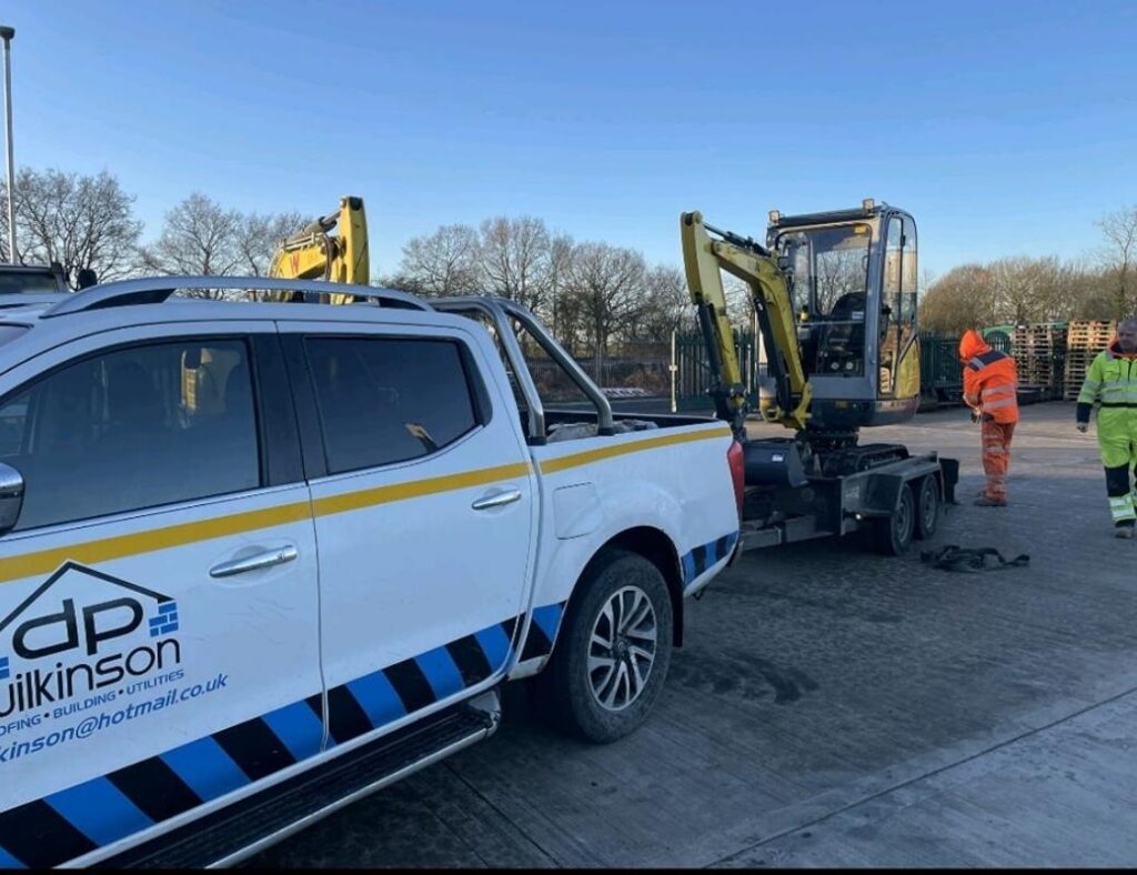 DP Wilkinson vehicle and machine digger